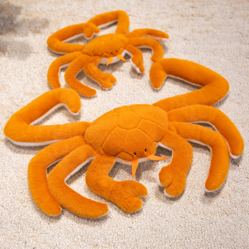 Soft King Crab Stuffed Doll, Realistic Seafood Plush Toy for Home Decoration 15