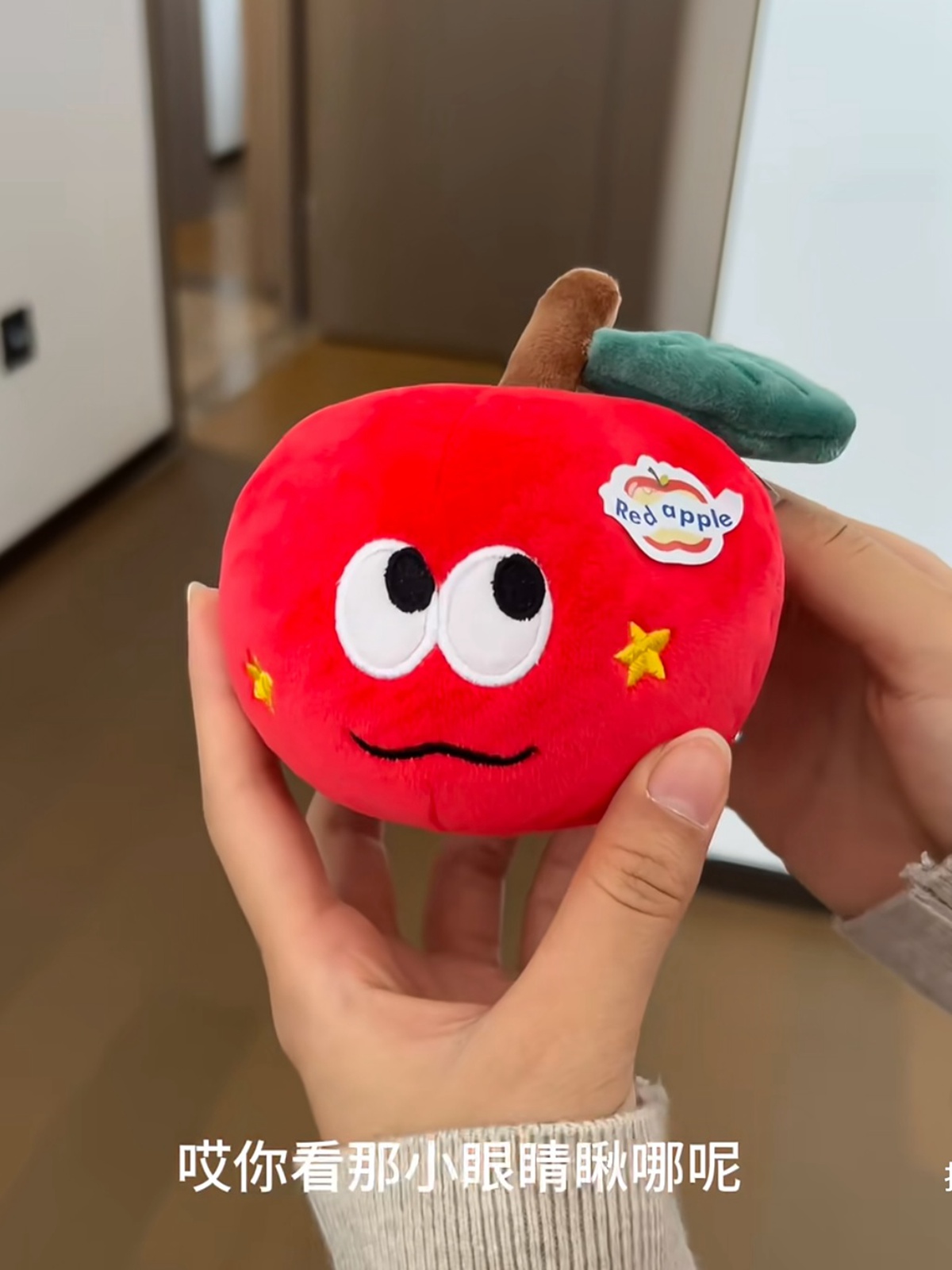 Realistic Apple Plush Toy, Soft Stuffed Fruit Doll for Decoration & Gift 11