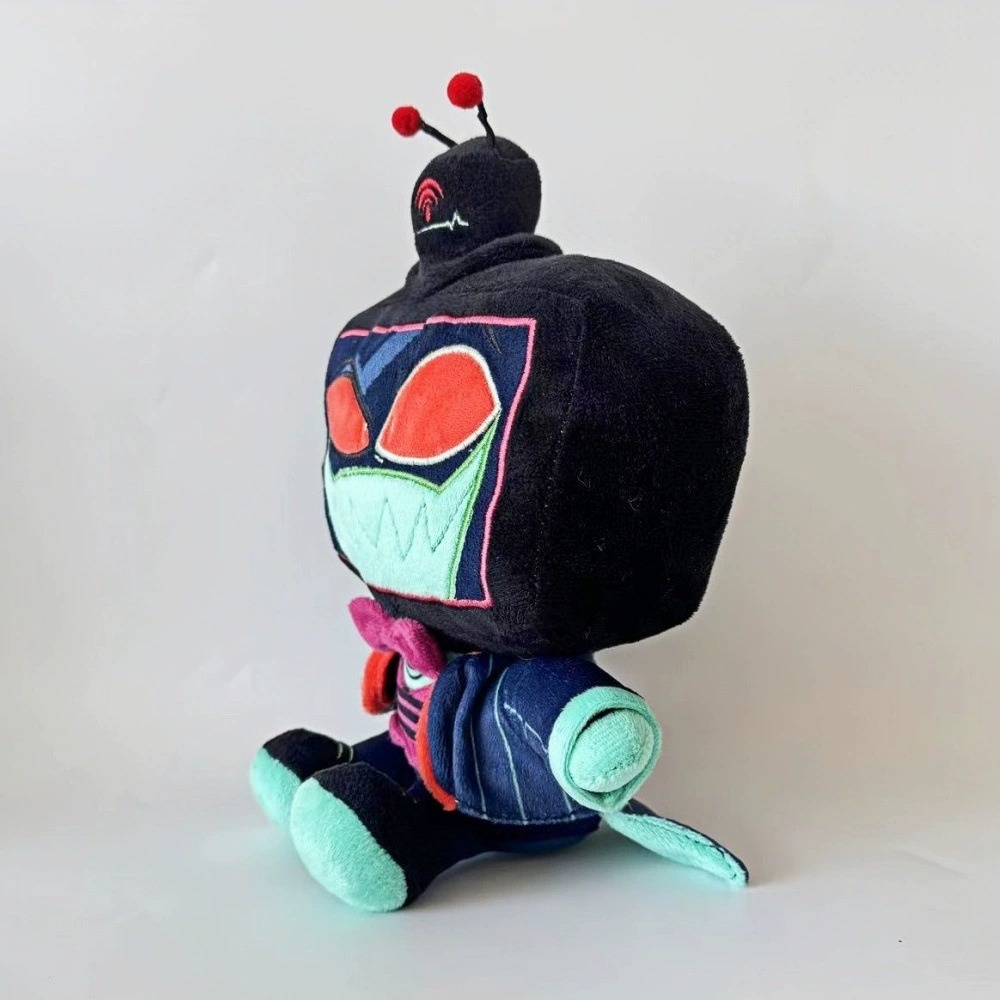 25cm Hazbin Hotel Plush TV-Headed Antenna Plush Toy - 25cm Whimsical Cartoon Character Stuffed Doll 15