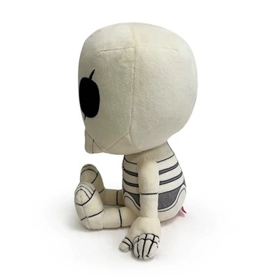25cm Cute Spooky Skeleton Plush Toy - Soft Stuffed Figure with Tiny Sword (Adorable Whimsical Skeleton Doll) 10