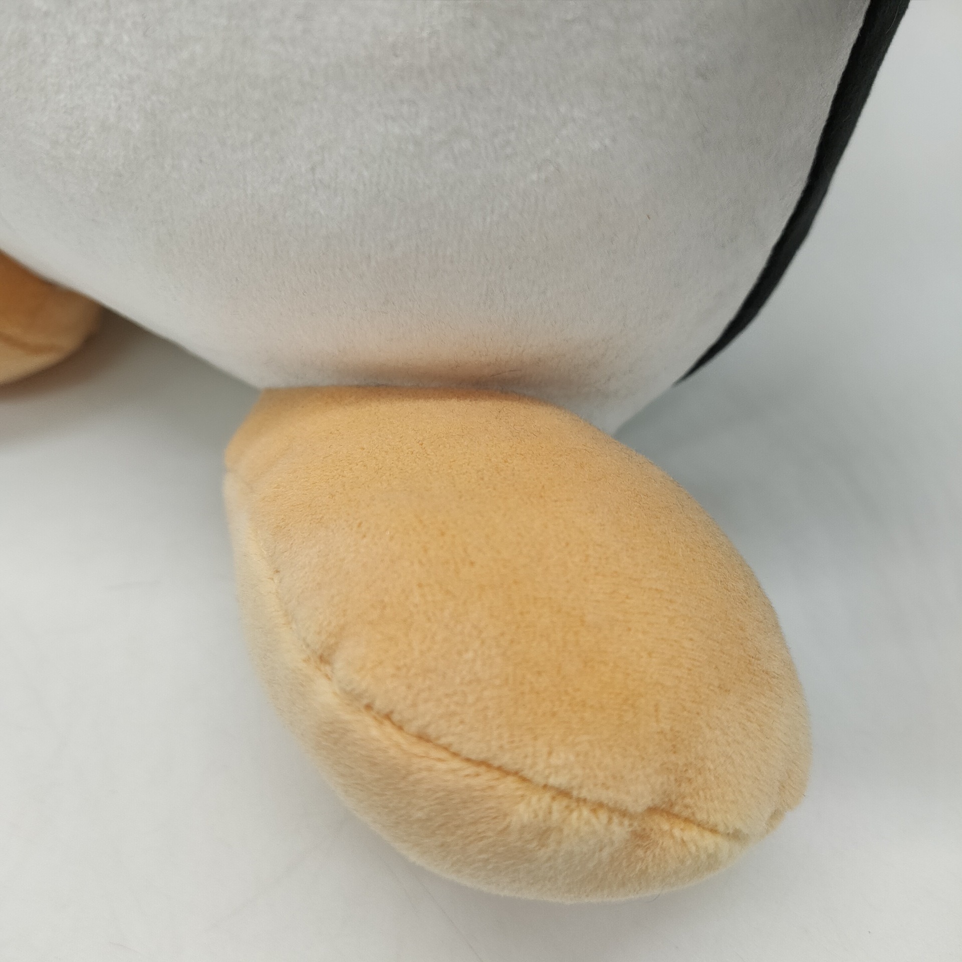 31cm Adorable Black & White Pingu  Penguin Plush Toy - Soft Stuffed Animal with Red Beak & Yellow Accent 16