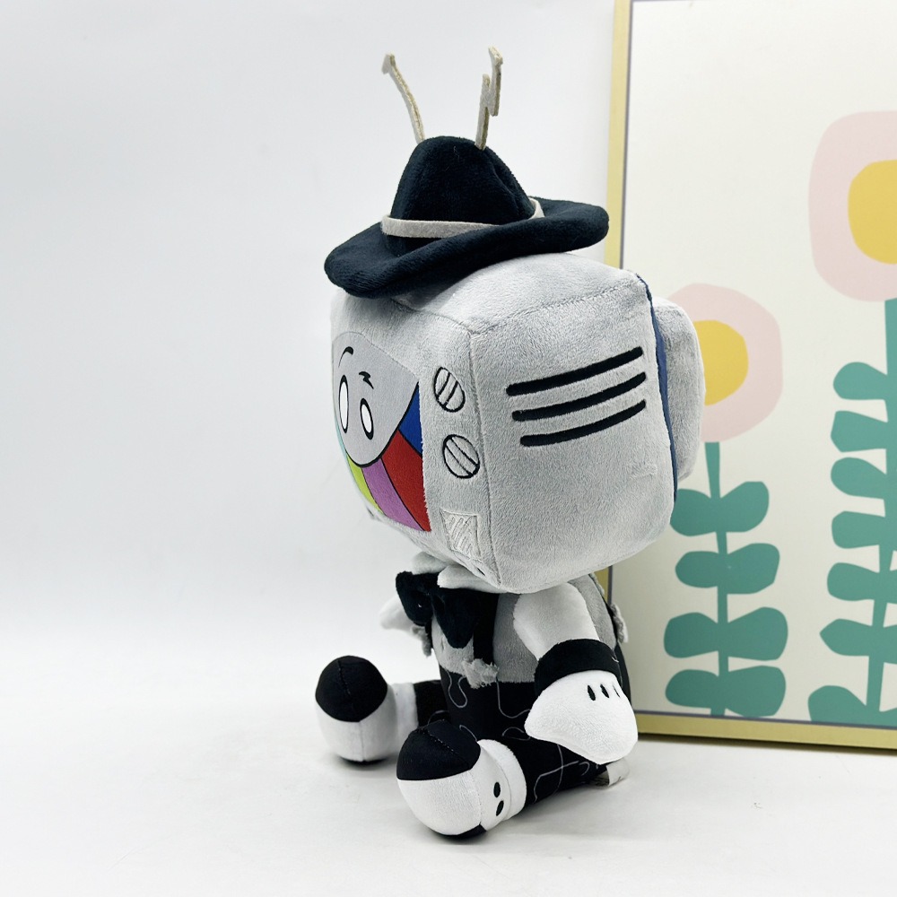 Peluche Mr. Puzzles SMG4 de 35 cm - Poupée en peluche officielle inspirée du personnage de la série télévisée (273 g) 13