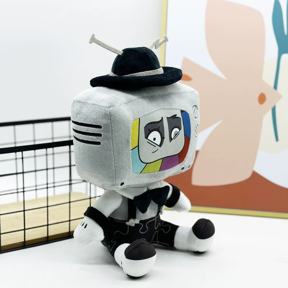 Peluche Mr. Puzzles SMG4 de 35 cm - Poupée en peluche officielle inspirée du personnage de la série télévisée (273 g) 12