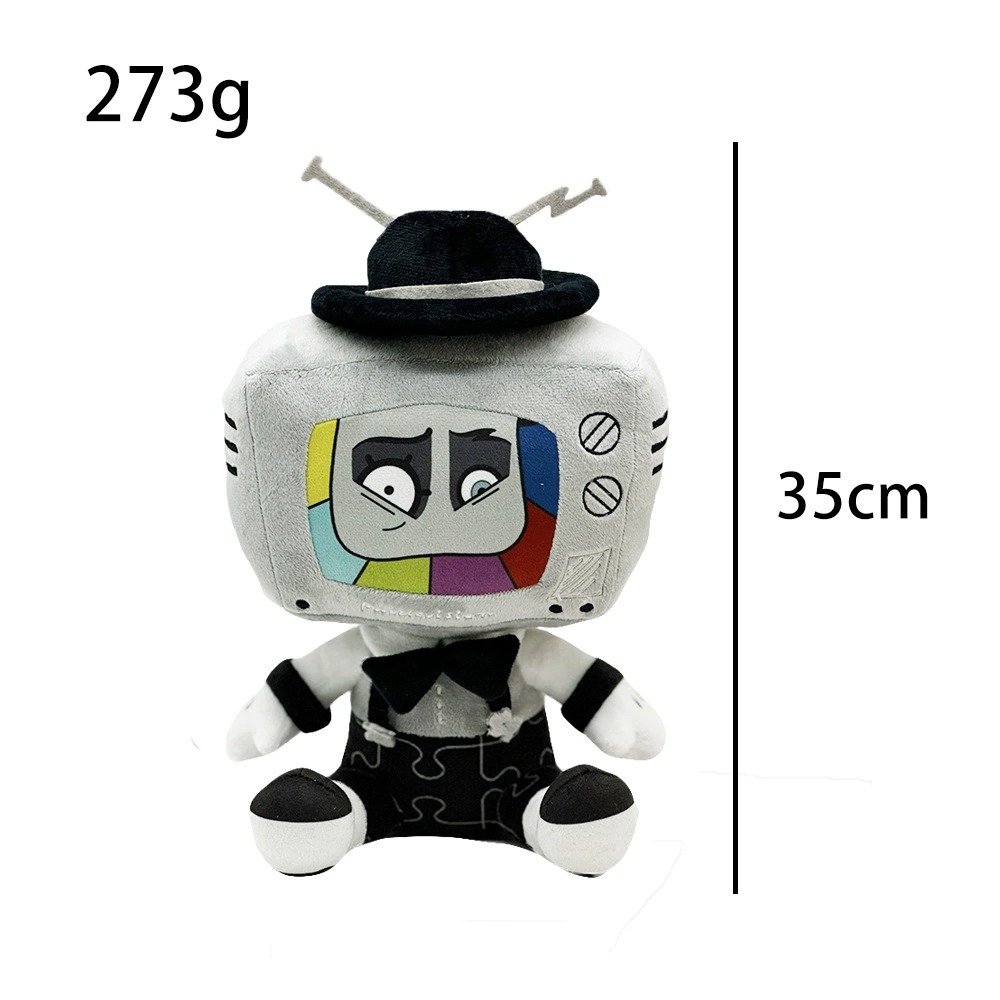 Peluche Mr. Puzzles SMG4 de 35 cm - Poupée en peluche officielle inspirée du personnage de la série télévisée (273 g) 15