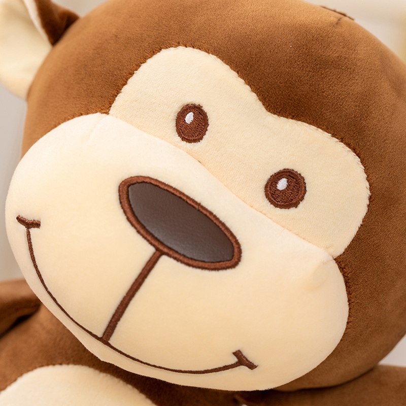Cute Little Monkey Plush Doll - Soft Stuffed Monkey Toy for Kids & Home Decor 16