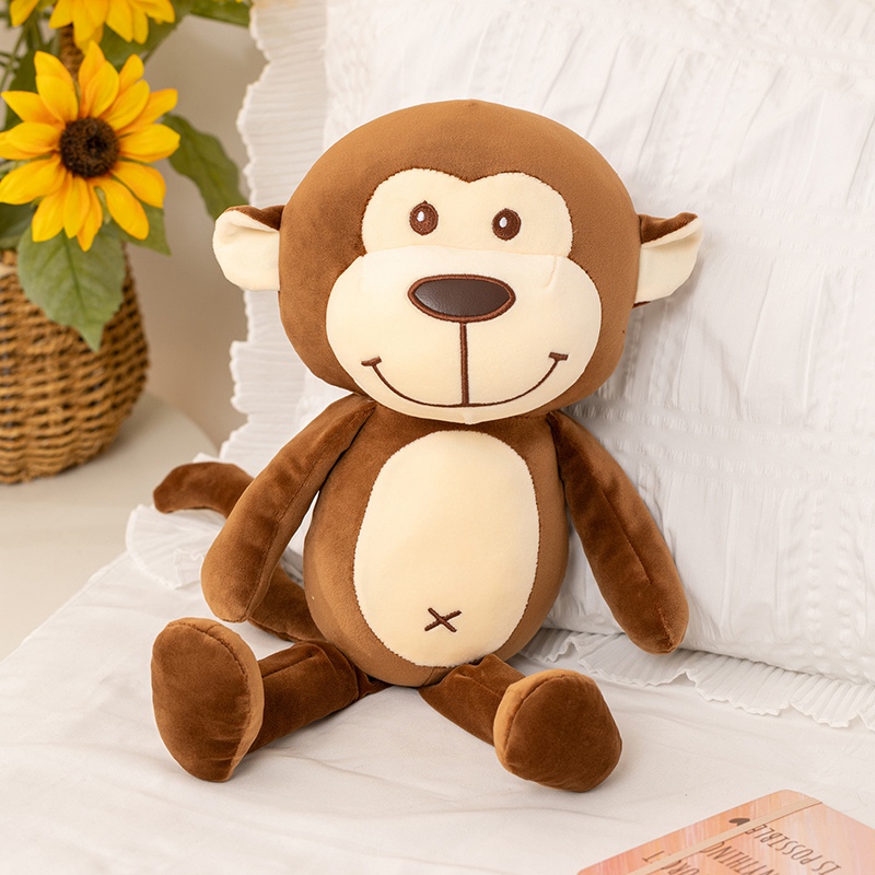 Cute Little Monkey Plush Doll - Soft Stuffed Monkey Toy for Kids & Home Decor 14