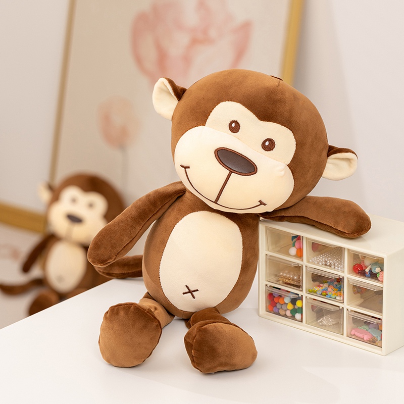 Cute Little Monkey Plush Doll - Soft Stuffed Monkey Toy for Kids & Home Decor 15