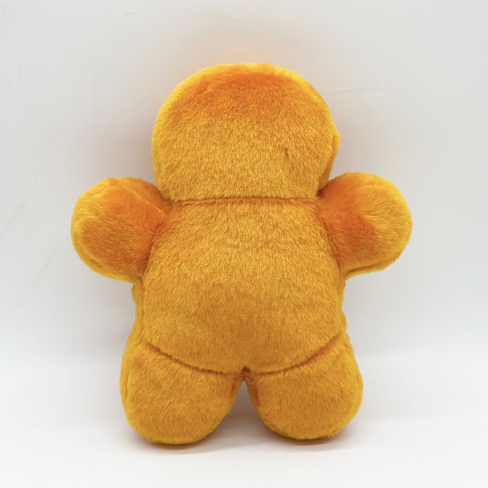 19cm Gingerbread Man Plush Toy with Colorful Clock – Educational Time-Telling Stuffed Animal for Kids 17