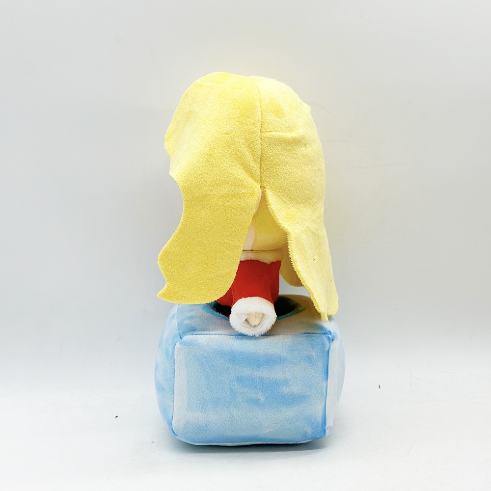 28cm Merry Christmas Plush Doll - Cute Blonde Character with Festive Santa Outfit (180g) 18