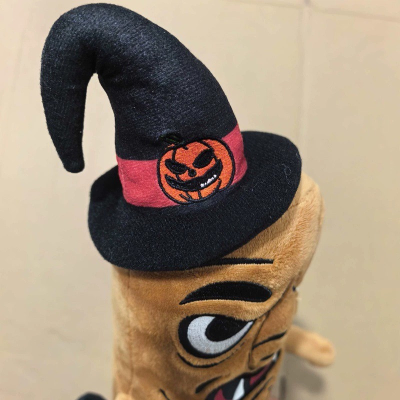 45cm Halloween Edition Tung Tung Tung Sahur Plush - Spooky & Cuddly Character Stuffed Toy 14