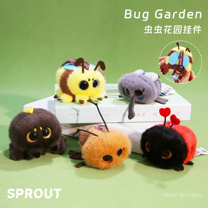 Adorable Bug Garden Themed Plush Doll - Soft Stuffed Insect Character Toy for Kids &amp; Adults, Perfect for Room Decoration 1