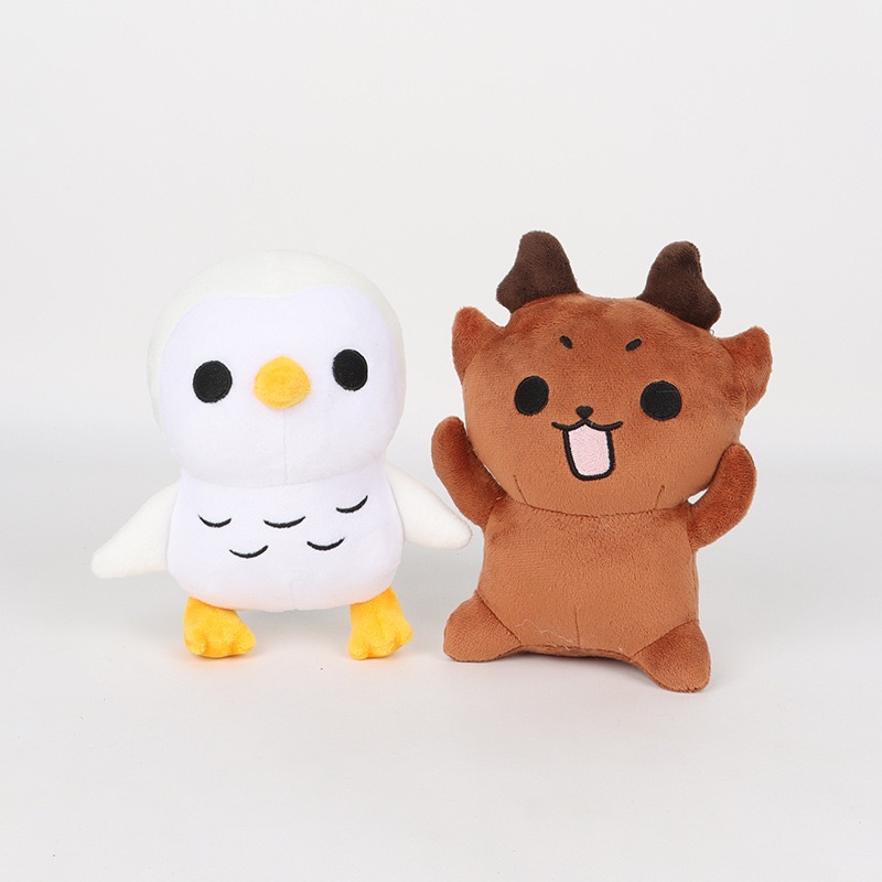 99 nuits dans la forêt - Peluche Hibou - Adorables peluches Diable, Bélier et Harfang des neiges pour enfants et collectionneurs 17