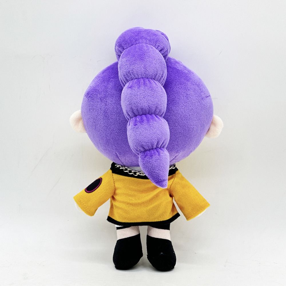 26cm Poupée Rumi Kpop Demon Plush Doll Anime Character Plush Toy  Anime Character Plush Toy Cute Doll with Purple Hair 12