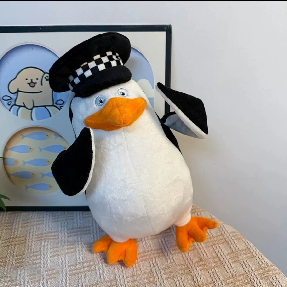 Cool Chef Penguin Plush Toy with Sunglasses & Cooking Spoon - Funny Stuffed Animal Decor 12