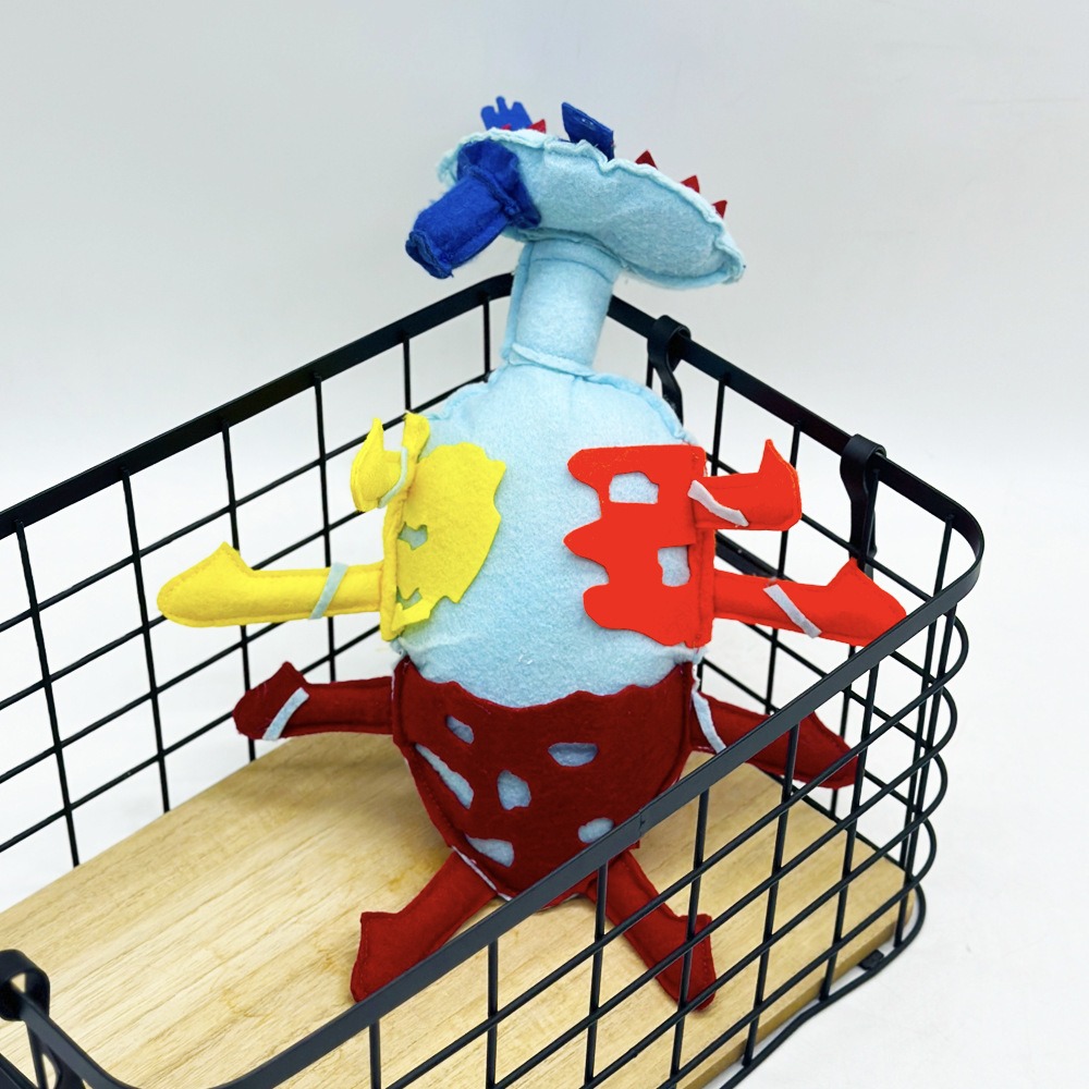 ​30cm Monster Doey Plush Toy – Colorful Whimsical Creature Stuffed Animal for Kids & Collectors 12