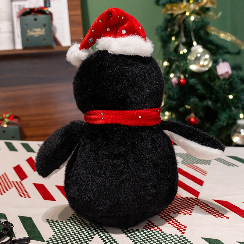 Christmas Penguin Plush Toy - Soft Stuffed Animal for Holiday Decoration & Kids Gift 16