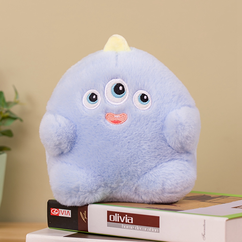 Cute Little Monster Plush Doll - Soft Stuffed Toy for Kids Bedroom Decor 13