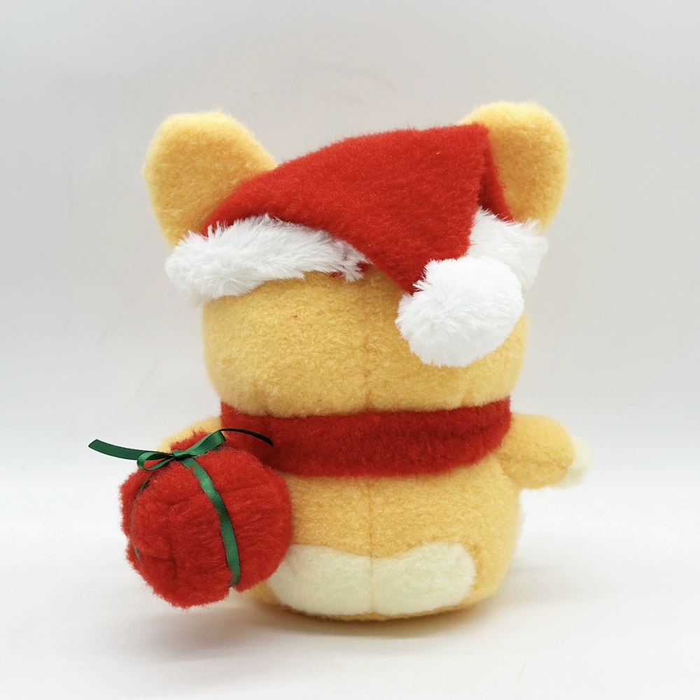 Festive Christmas Corgi Plush Toy Wholesale Christmas Plush Toys Stuffed Animal for Holiday Decor, Gifts, and Cuddles 14