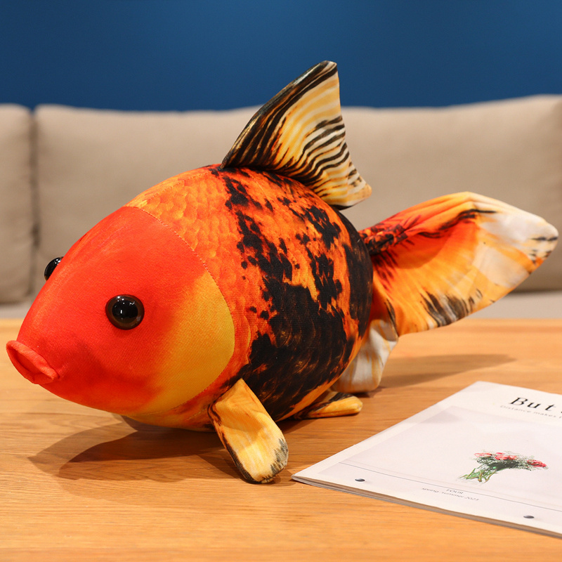 Realistic Goldfish Plush Toy - Huggable Stuffed Doll for Children Play & Room Decor 15