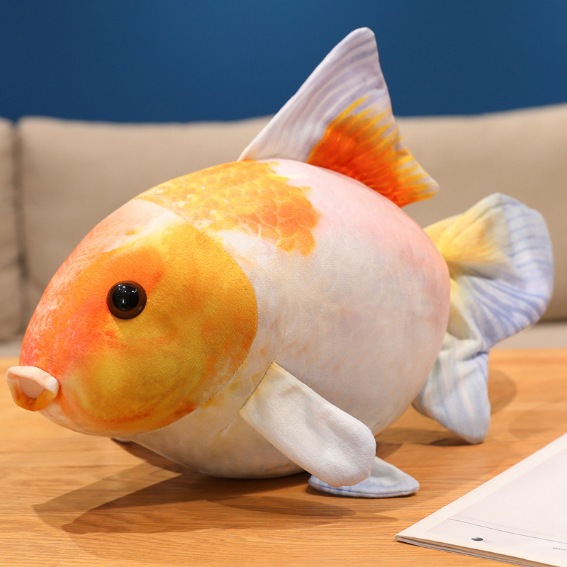 Realistic Goldfish Plush Toy - Huggable Stuffed Doll for Children Play & Room Decor 12