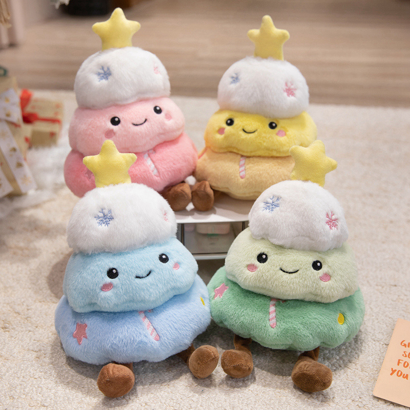 Christmas Tree Plush Doll - Cute Soft Stuffed Toy for Holiday Decoration & Kids Gift 11