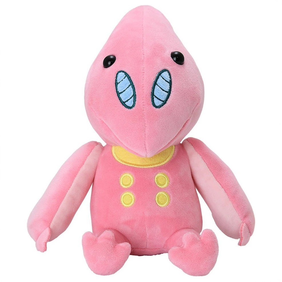 20cm Adorable Pink Alien-Inspired Plush Toy - Cute Stuffed Creature with Blue Accent Eyes & Soft Fabric 11