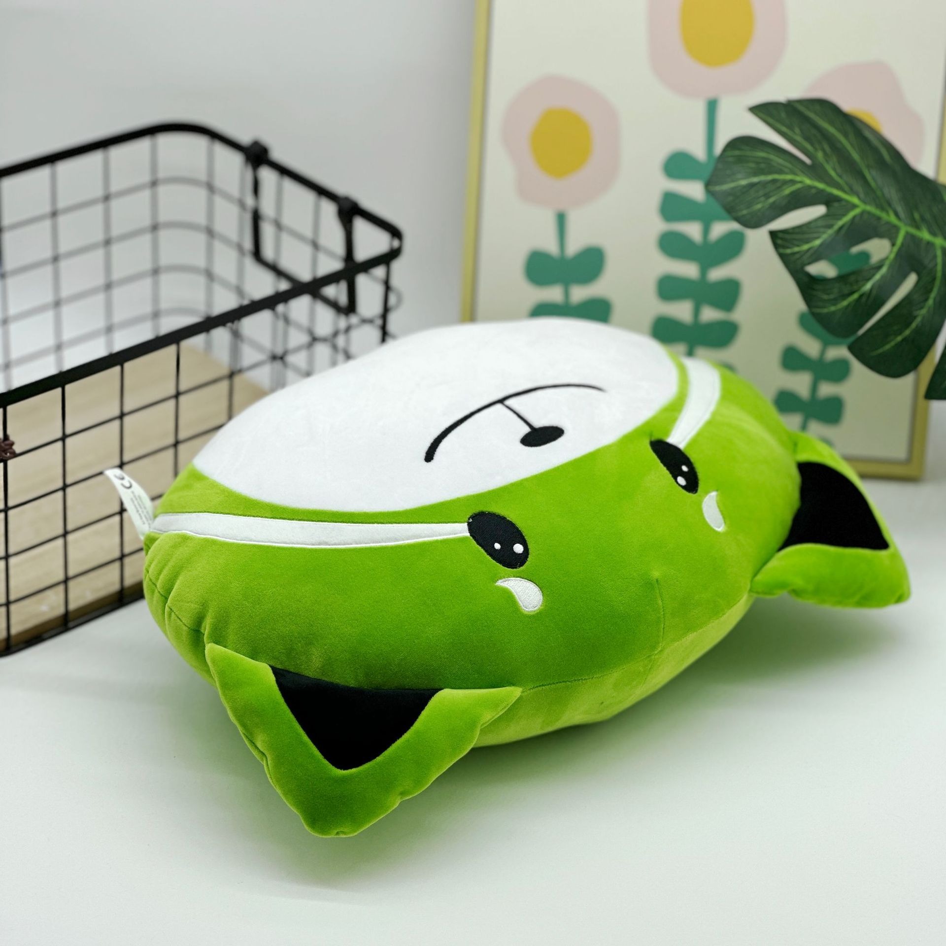 42cm Cute Green Fox Plush Pillow The Weeknd Kiss Land plush Adorable Cartoon Fox Plush Toy for Kids & Adults 13