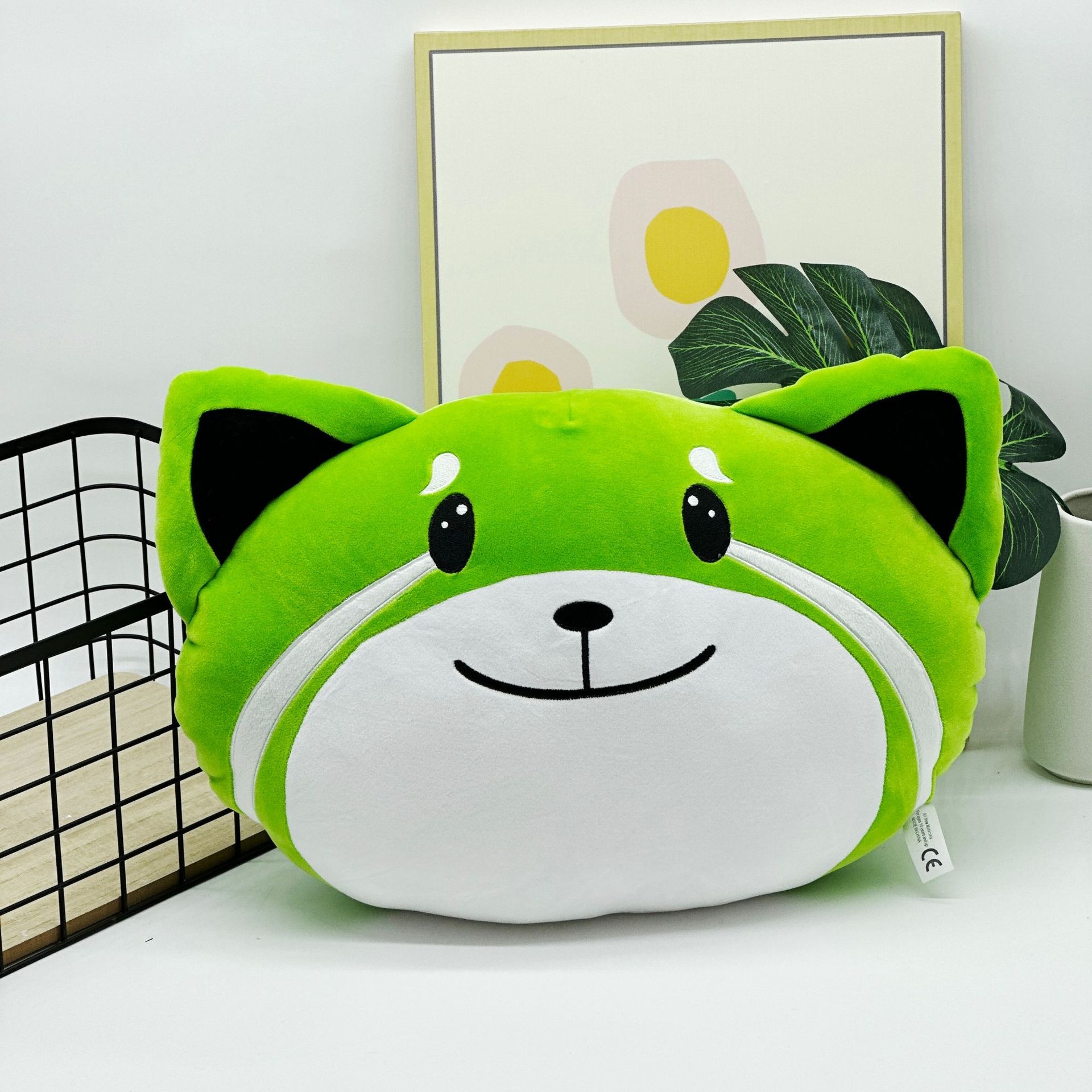 42cm Cute Green Fox Plush Pillow The Weeknd Kiss Land plush Adorable Cartoon Fox Plush Toy for Kids & Adults 12