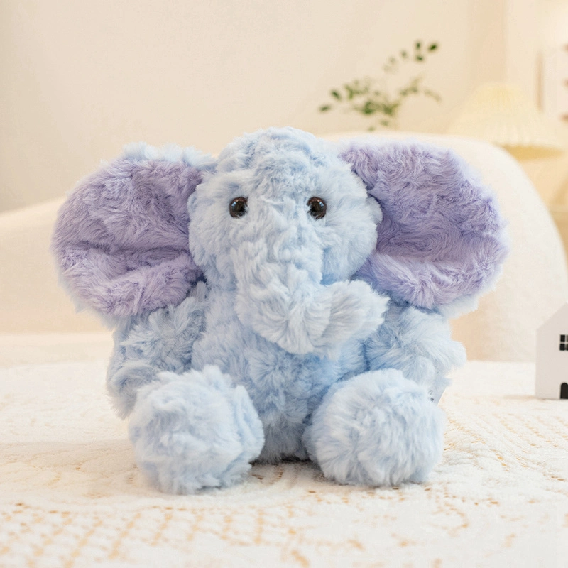 Cute Elephant Plush Toy for Kids &amp; Adults - Fluffy Soft Stuffed Elephant Doll with Plush Ears, Perfect for Cuddling Bedr 1