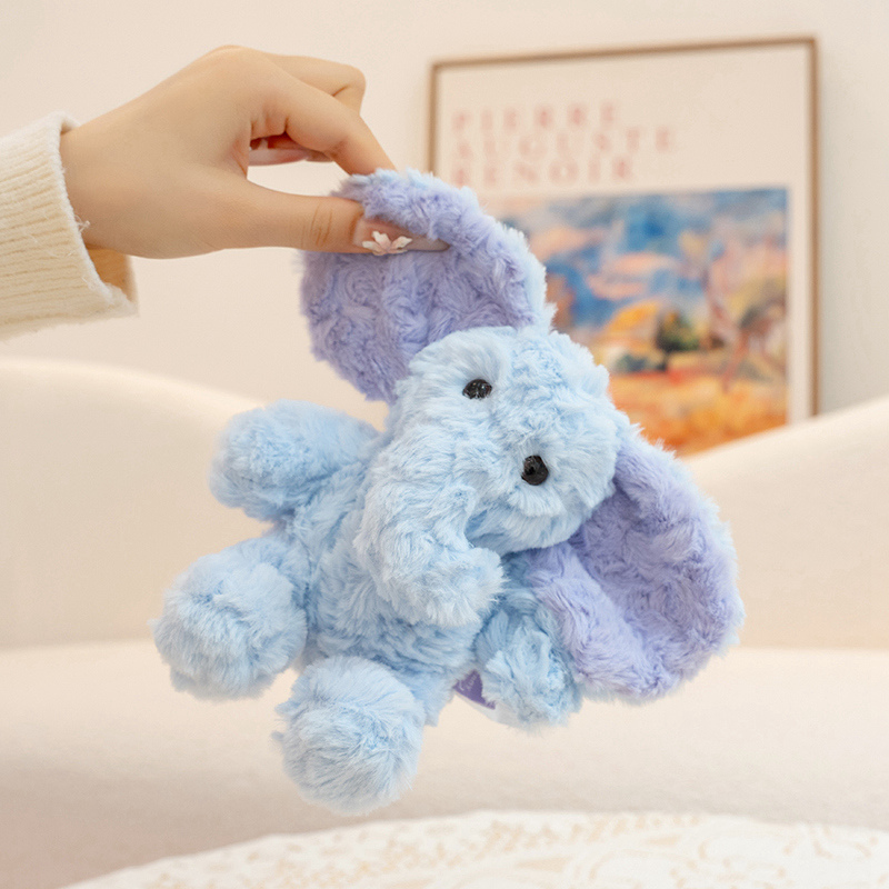 Cute Elephant Plush Toy for Kids & Adults - Fluffy Soft Stuffed Elephant Doll with Plush Ears, Perfect for Cuddling Bedr 15