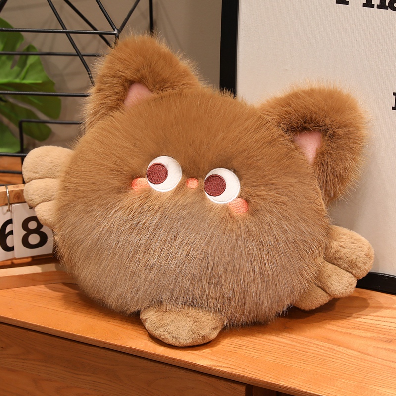 Angel Cat Plush Doll - Cute Winged Cat Soft Stuffed Toy for Decoration & Gift 12