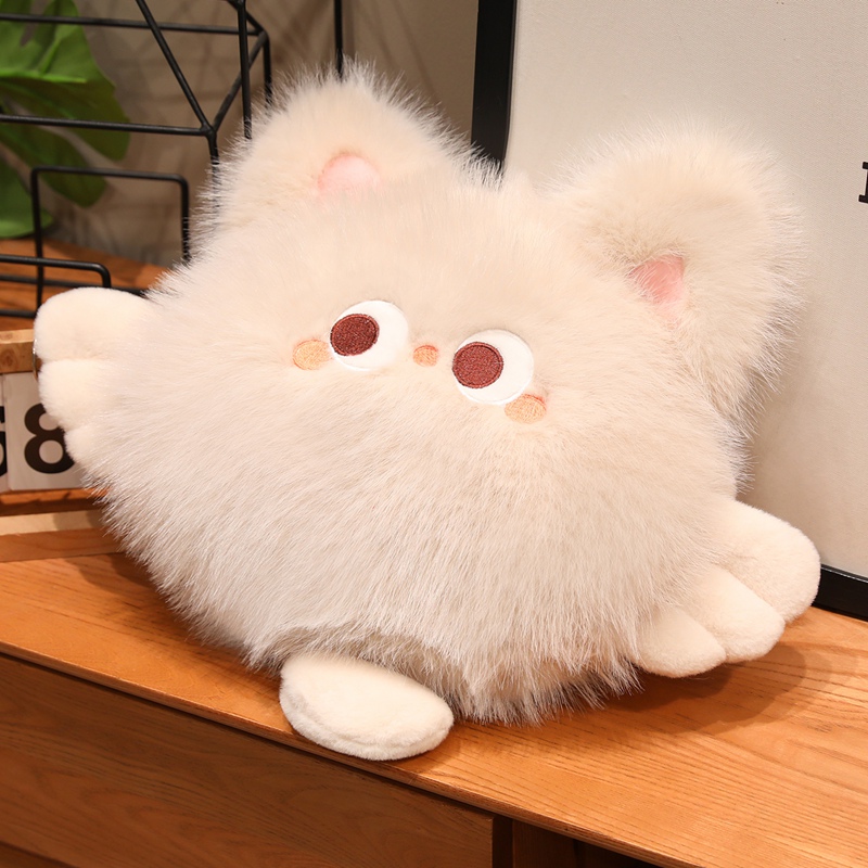 Angel Cat Plush Doll - Cute Winged Cat Soft Stuffed Toy for Decoration & Gift 14