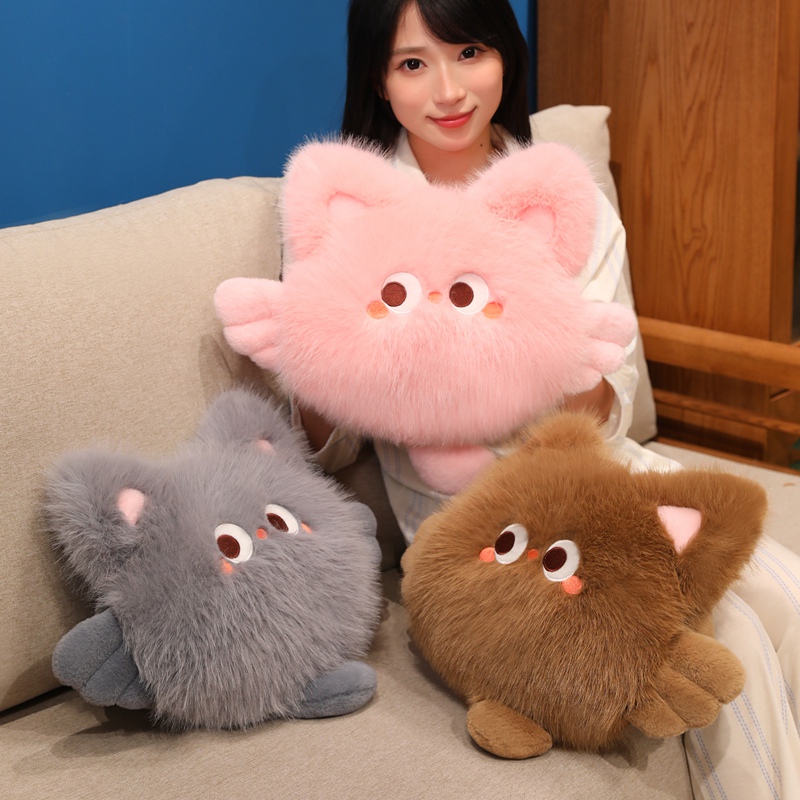 Angel Cat Plush Doll - Cute Winged Cat Soft Stuffed Toy for Decoration & Gift 17