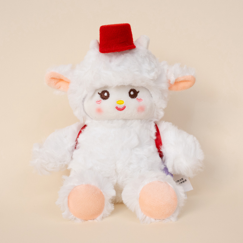 Palm-Sized Lamb Plush Doll - Cute Mini Sheep Soft Stuffed Toy for Kids & Decoration 15