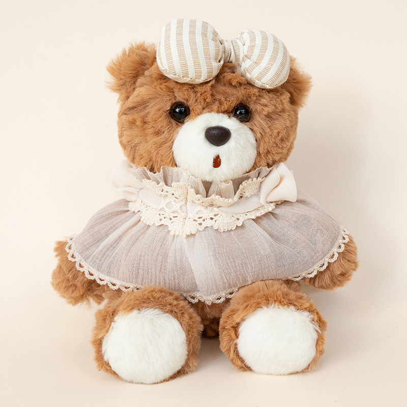 Teddy Bear Plush Toy with Clothes - Dressed Stuffed Bear for Kids & Adults 16