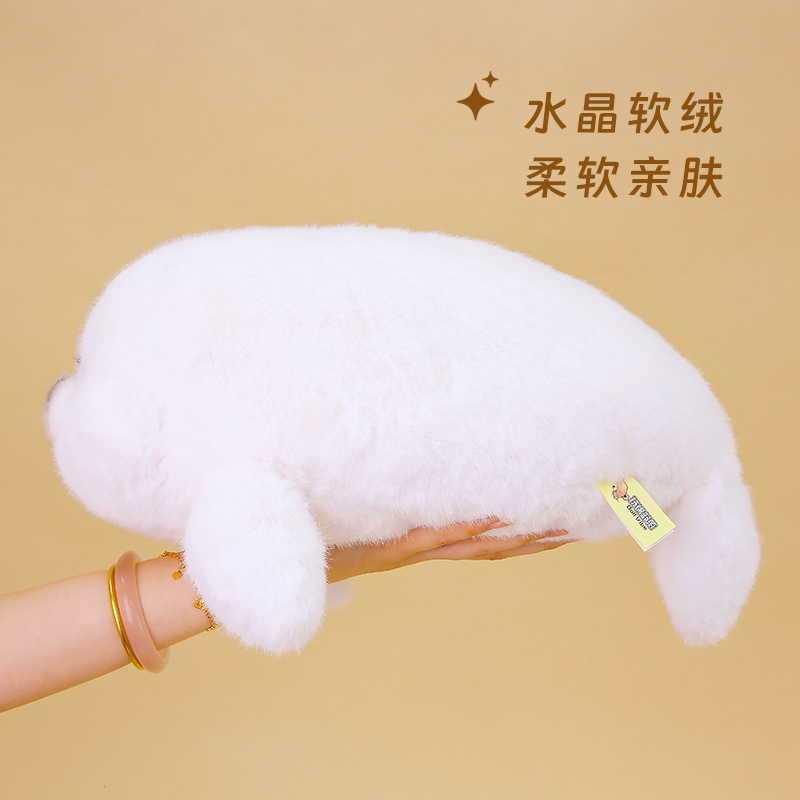 Sea Seal Plush Toy - Cute Stuffed Seal with Soft Fur for Playtime & Cuddles 14