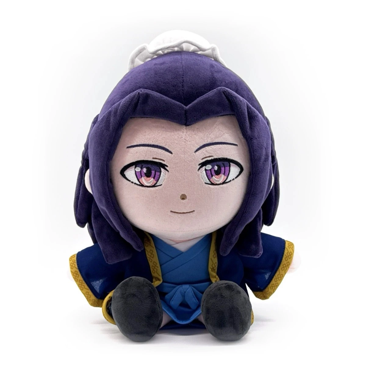 23cm The Apothecary Diaries Jinshi Plush Toy - Official Anime Character Stuffed Doll with Traditional Attire 1