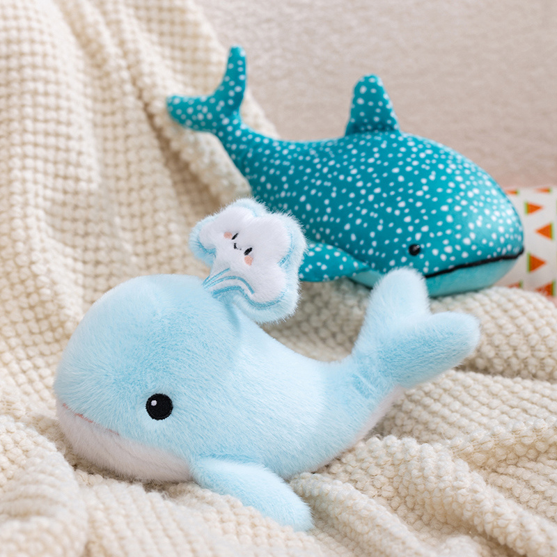 Whale Plush Toy - Soft Marine Animal Stuffed Doll for Kids & Adults 13