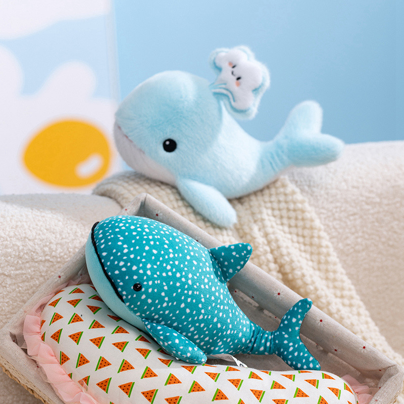 Whale Plush Toy - Soft Marine Animal Stuffed Doll for Kids & Adults 14