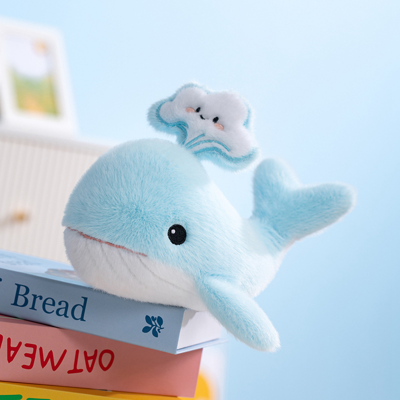 Whale Plush Toy - Soft Marine Animal Stuffed Doll for Kids & Adults 11