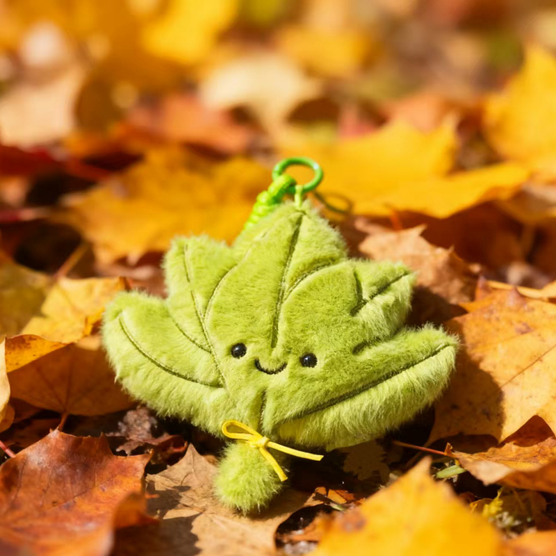 Lucky Plush Toy with Real Grapefruit Leaves - For Clearing Bad Aura 15