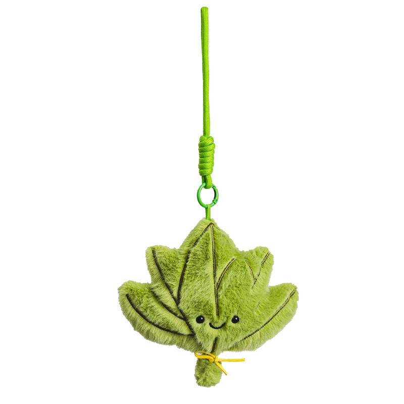 Lucky Plush Toy with Real Grapefruit Leaves - For Clearing Bad Aura 16