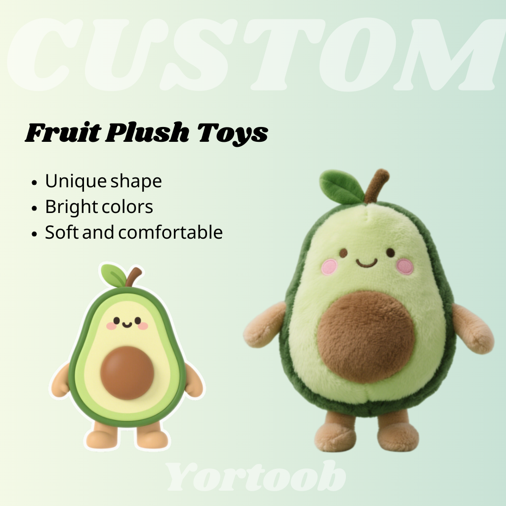 Customized Fruit Plush Toys | Design Your Own Edible-Inspired Soft Stuffed Animals 13