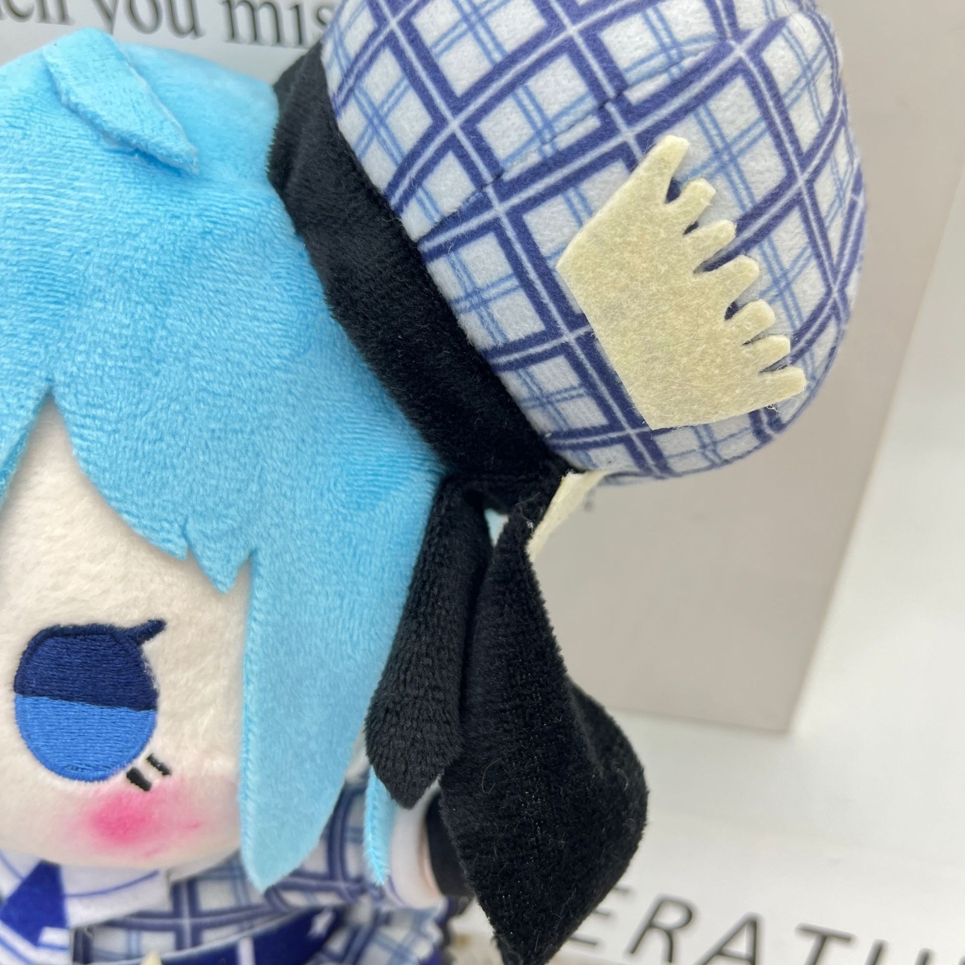 Muñeco de peluche de anime de 20 cm Hololive Hoshimachi Suisei, lindo juguete de peluche para coleccionistas y regalos. 14