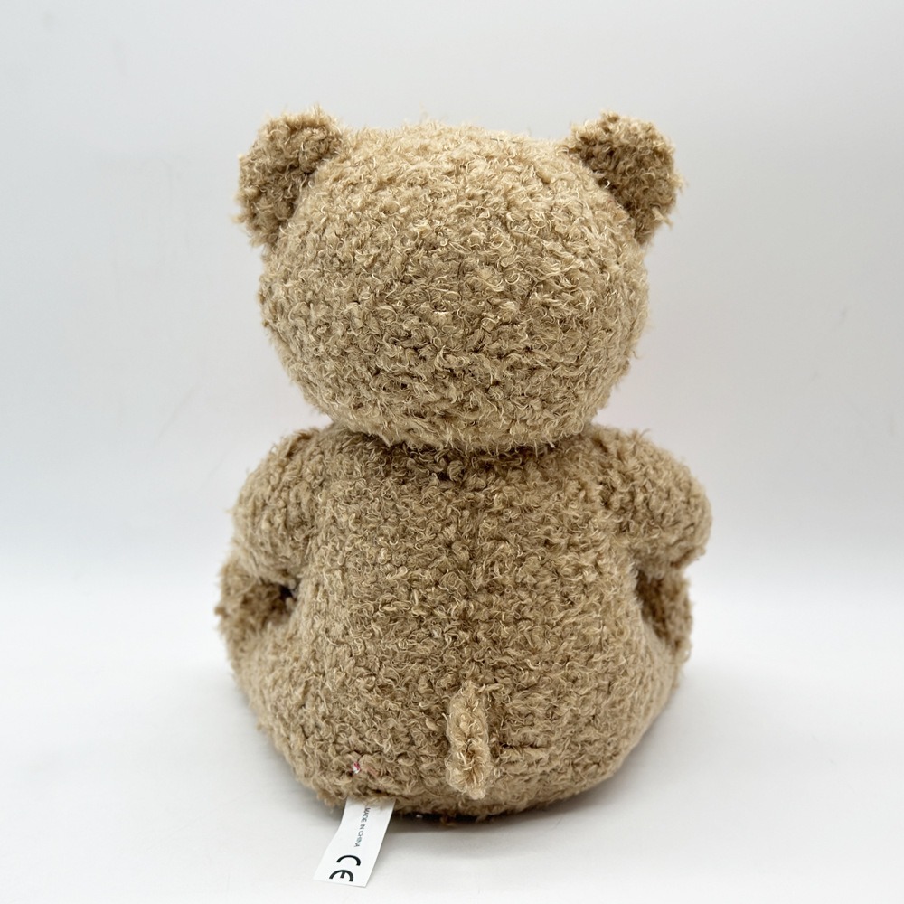 26cm Wholesale Valentine Teddy Bears Plush Toy - Cuddly Brown Bear with Heart Detail & Gingham Bow Gift 16