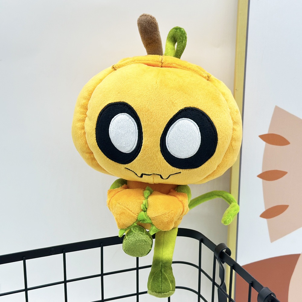 28cm Cute Big-Eyed Pumpkin Gourdy Plush Toy - Adorable Halloween-Themed Stuffed Animal for Decoration & Gifting 12