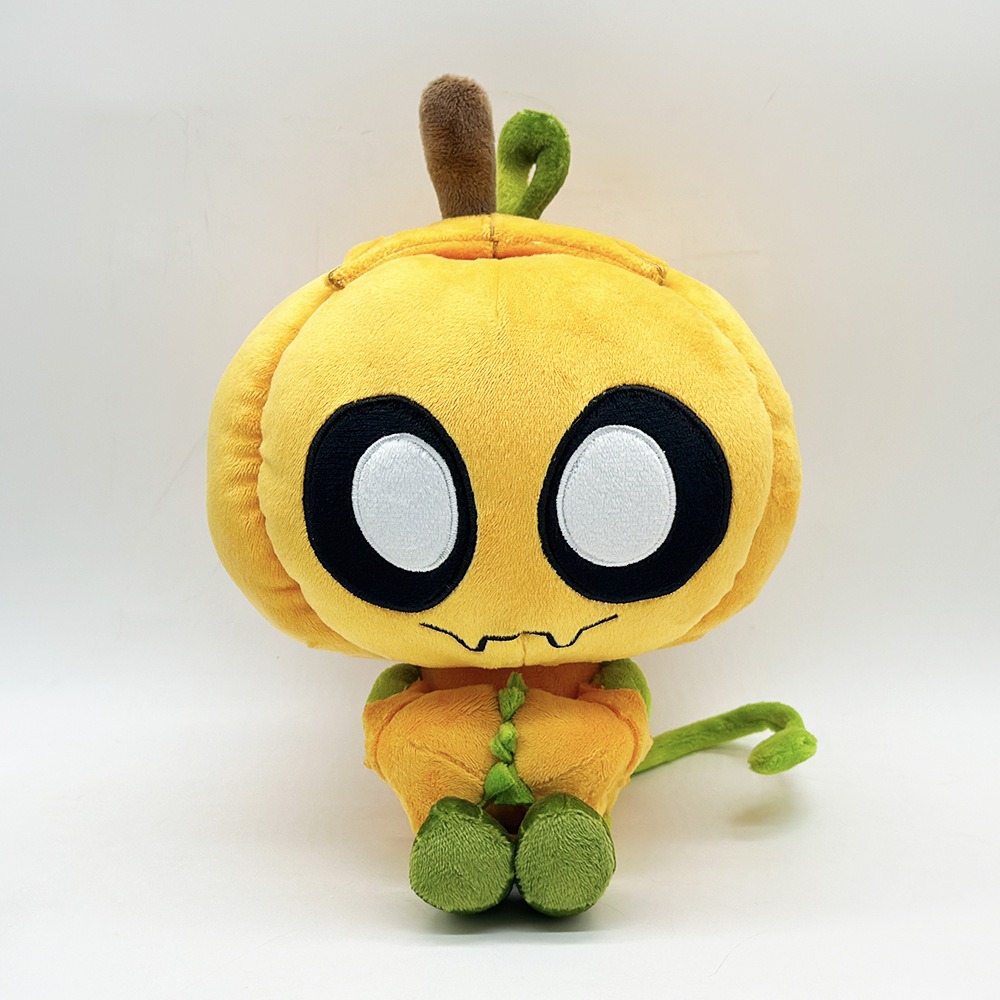 28cm Cute Big-Eyed Pumpkin Gourdy Plush Toy - Adorable Halloween-Themed Stuffed Animal for Decoration & Gifting 15