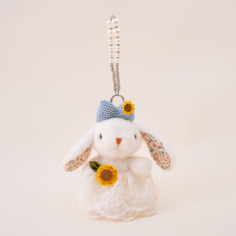 Peluche Lapin Adorable - Peluche Lapin Douce et Douce avec Vêtements Colorés, Décoration de Chambre, Compagnon Câlin pour Enfants 15