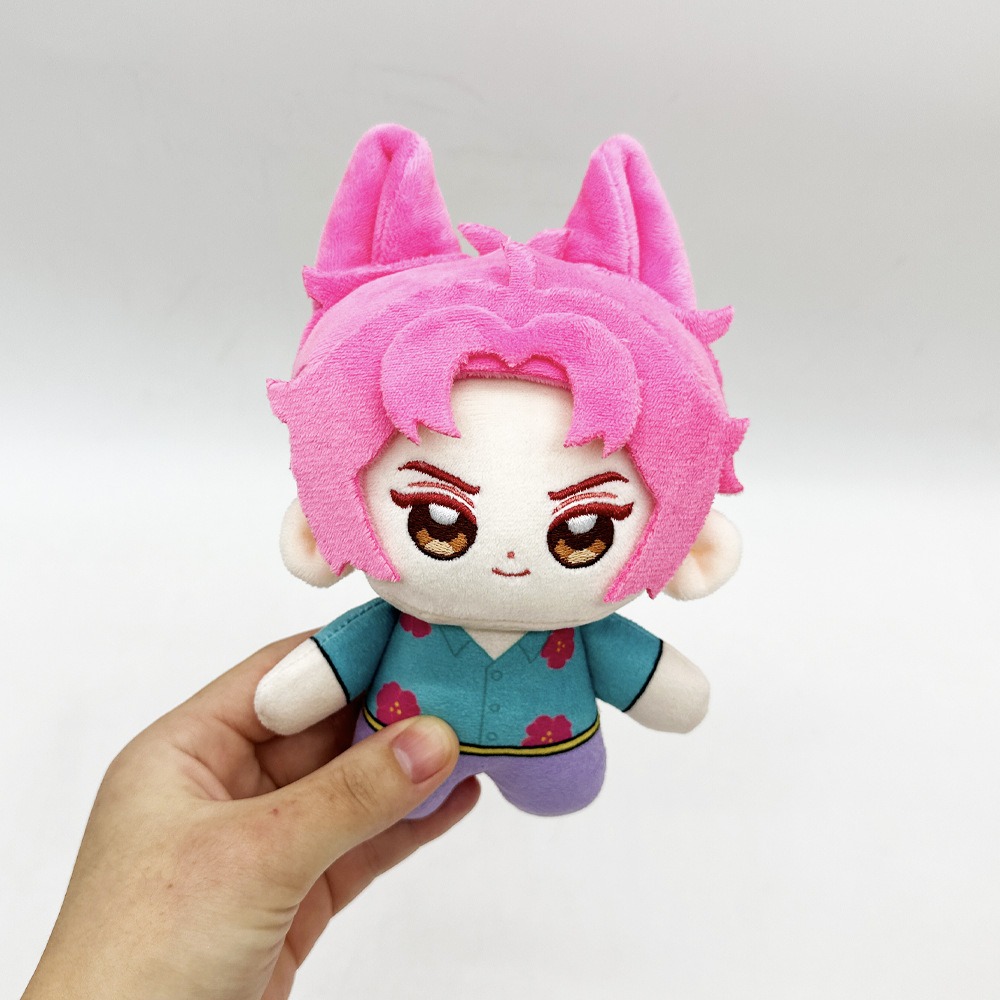 Набор из 3 милых плюшевых кукол в стиле аниме «Охотники на демонов» (Kpop), 12 см - коллекция мягких игрушек. 18