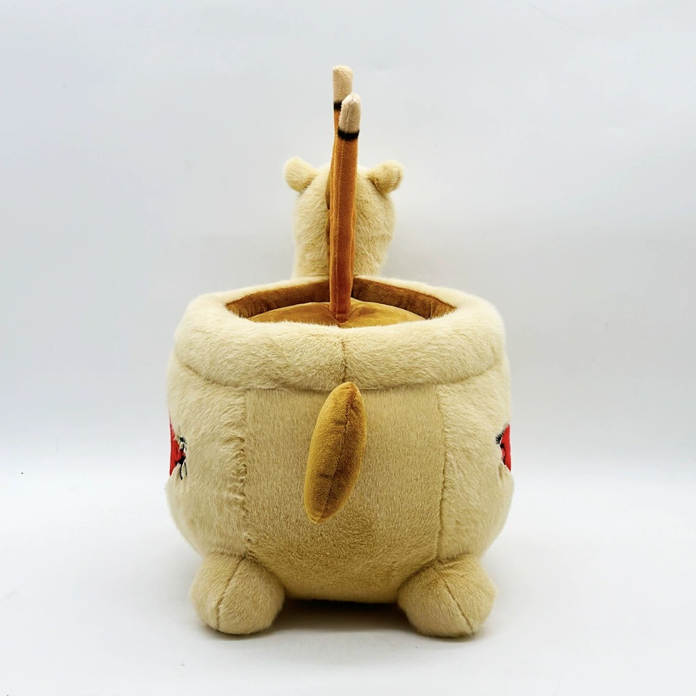 Plush Horse Treasure Pot Decor - 'Wealth Rolls In' Fortune-Bringing Mascot with Storage, Cute Feng Shui Plush Toy 16